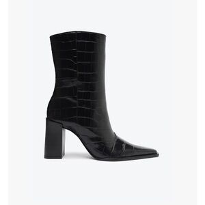 SCHUTZ Raffaela Croc Booties